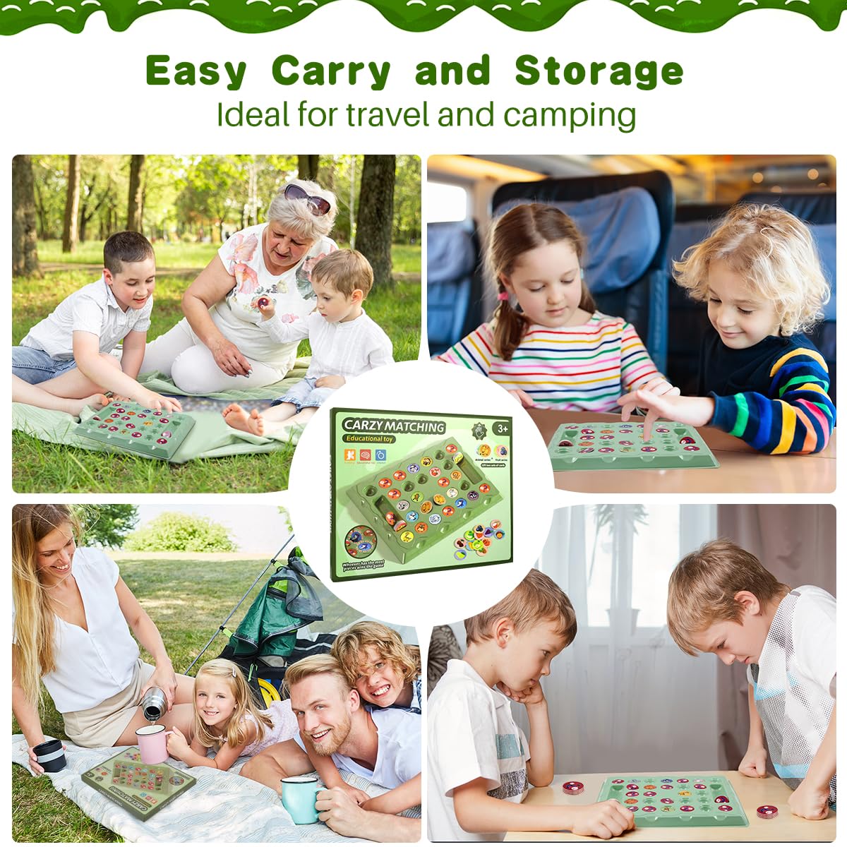 Kids' 2-Player Animal Flip Chess