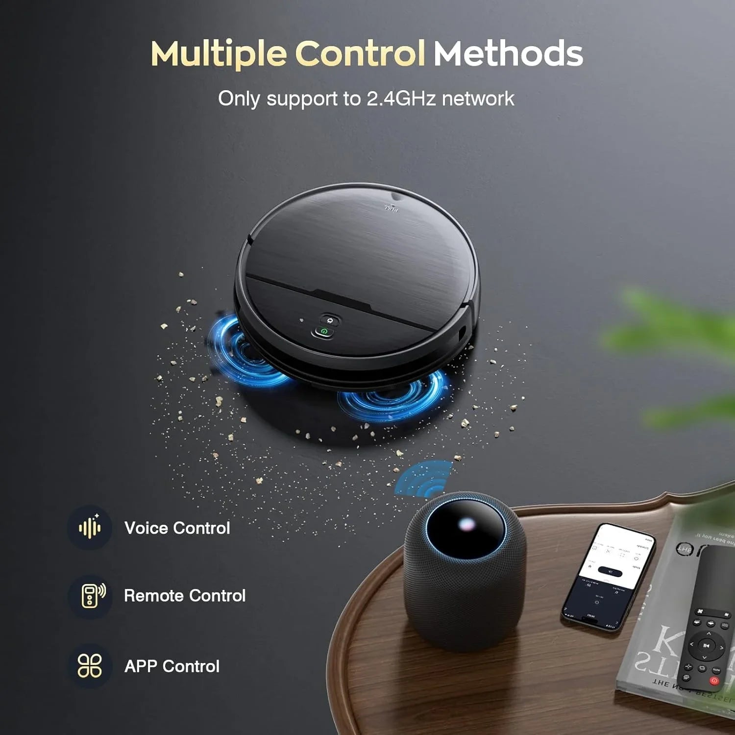 All-in-1 Powerful Robotic Vacuum Cleaner
