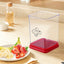 【Cup-Style Quick Slicer with Pusher — Kitchen Prep, One Step Ahead!】