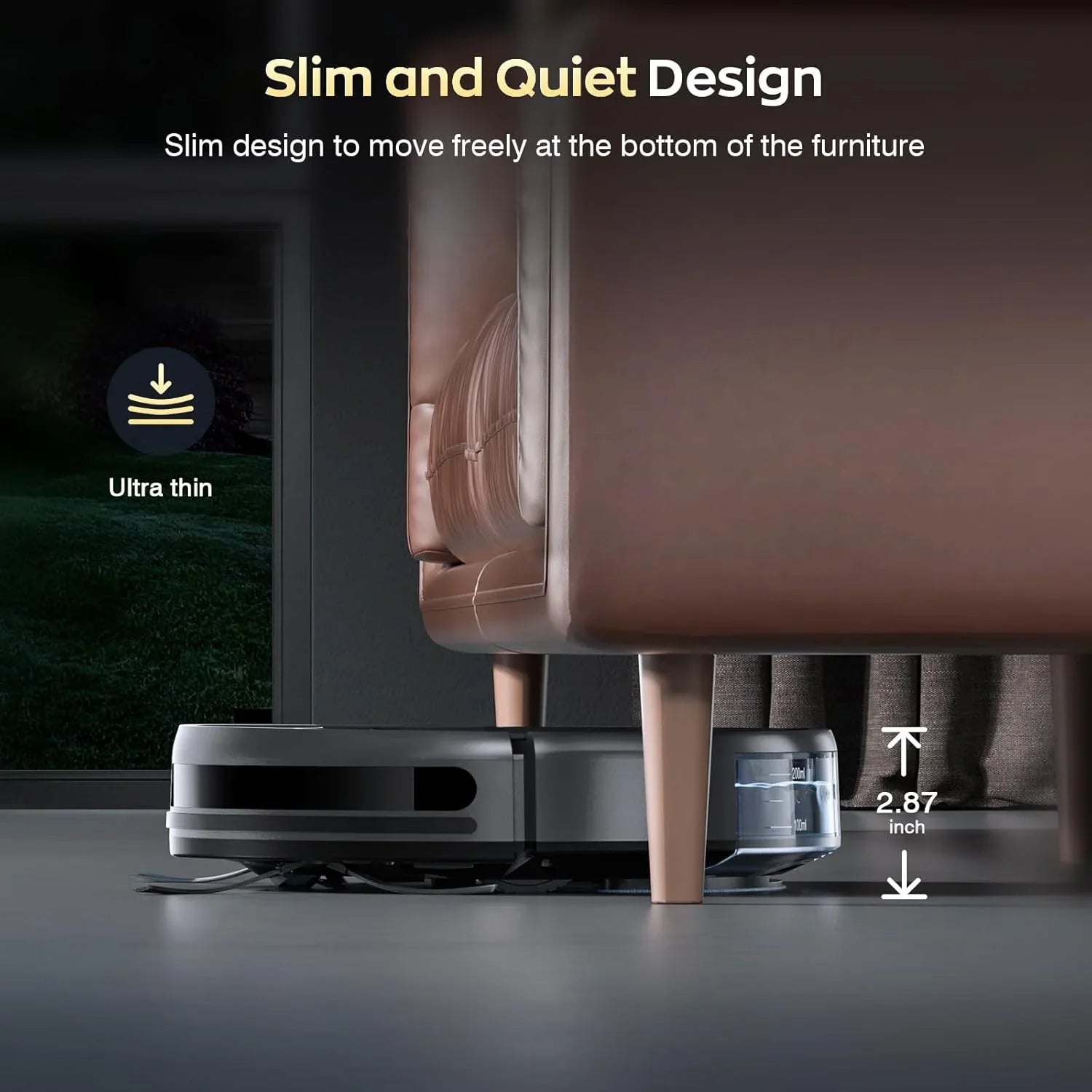 All-in-1 Powerful Robotic Vacuum Cleaner