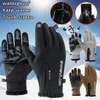 Winter new product loss impulse Warm Thermal Gloves Cycling Running Driving Gloves