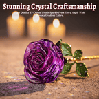 Valentine‘s Forever Blooming Crystal Rose