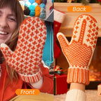 The Naughty List Mittens | Cozy Knit with a Hidden Attitude