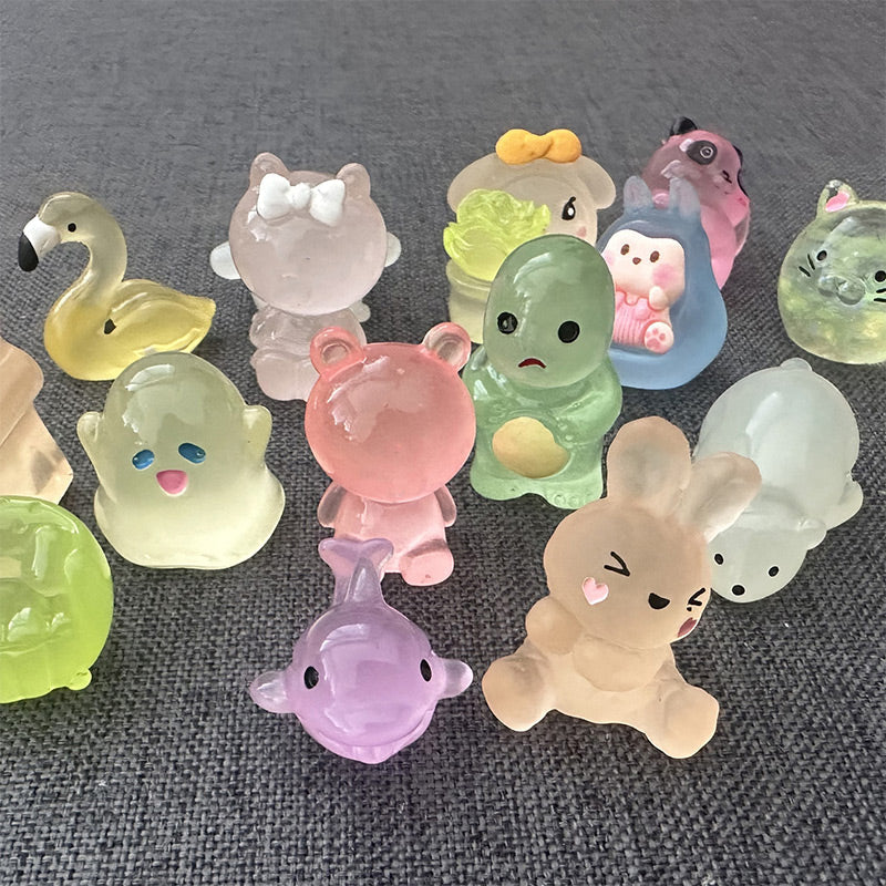Easter Special: !! - Blind Bag Luminous Mini Resin Animal Figures