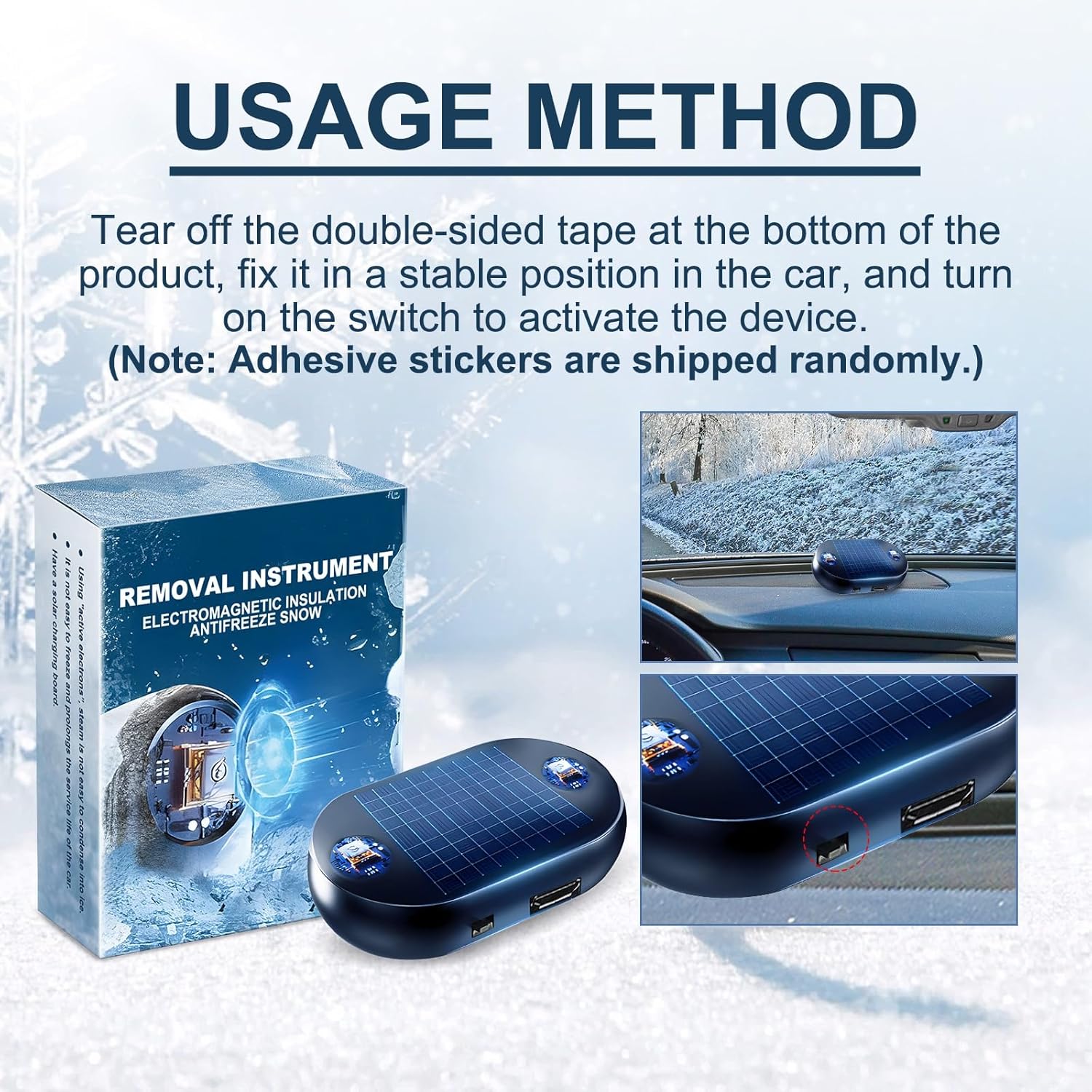 Newest Electromagnetic Snow and Ice Prevention Device