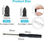 Tire Repair Rubber Nails Kit with 2 Sizes