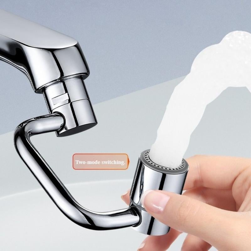 Upgrade Your Washing Routine TTZZ 1440° Rotatable Faucet Aerator Extension - For Effortless, All-Angle Control