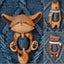 Wooden Animal Brooches