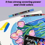 Dual Tip Acrylic Paint Pen Marker