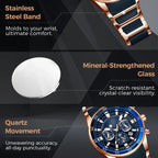 OFFER ! Men's High-End Business Multifunction Quartz Watch