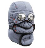 Winter Thermal Hat with Glasses Windproof Ski Mask Cap Fashion Warm Hat for Cycling