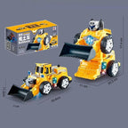 Electric Universal Deformation Police Toy Car Best Gift For Kid