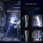 Rechargeable LED Flashlight - High Lumen, Waterproof, Ultra Bright Flashlight for Emergencies