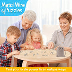 The Best Christmas Gift Metal Montessori Puzzle Solving