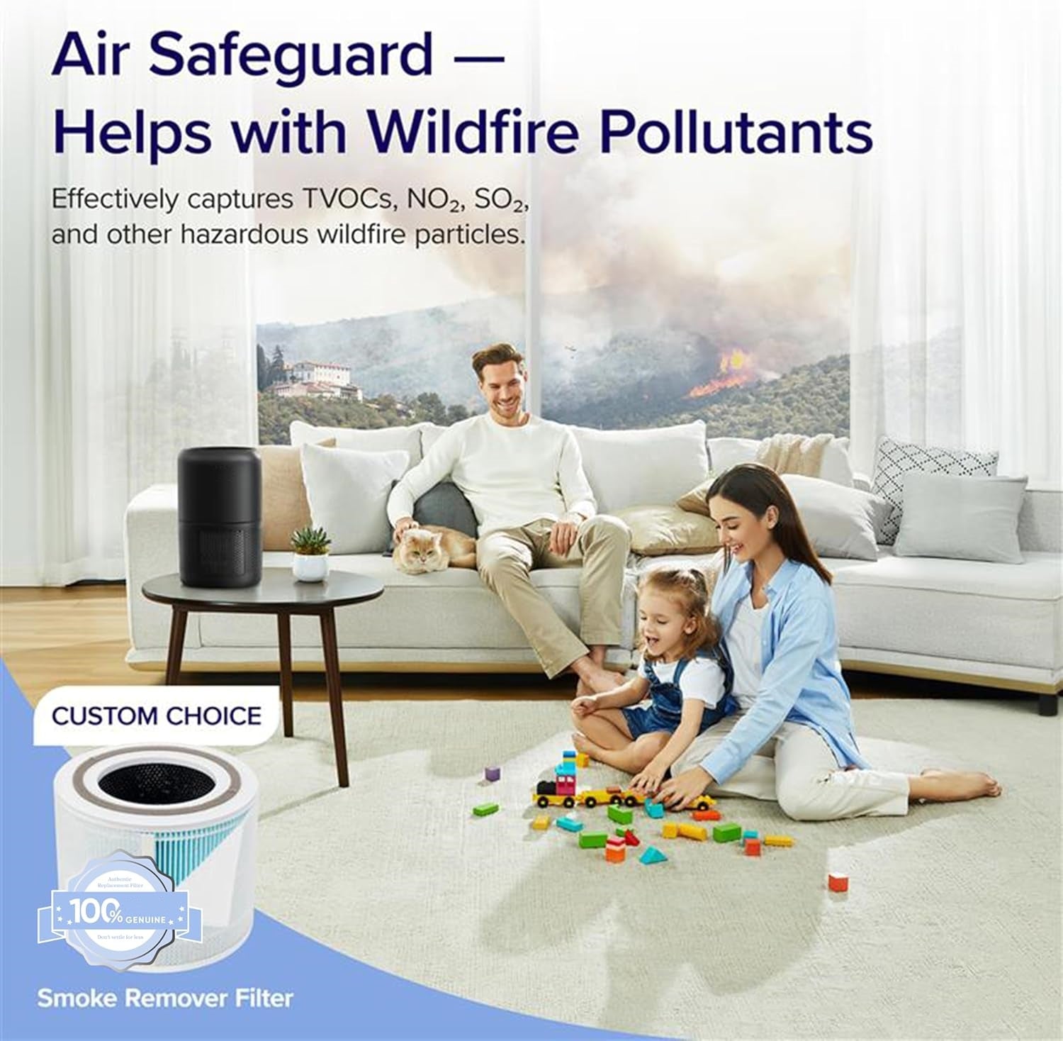With Government Subsidy Intelligent homealr purifier