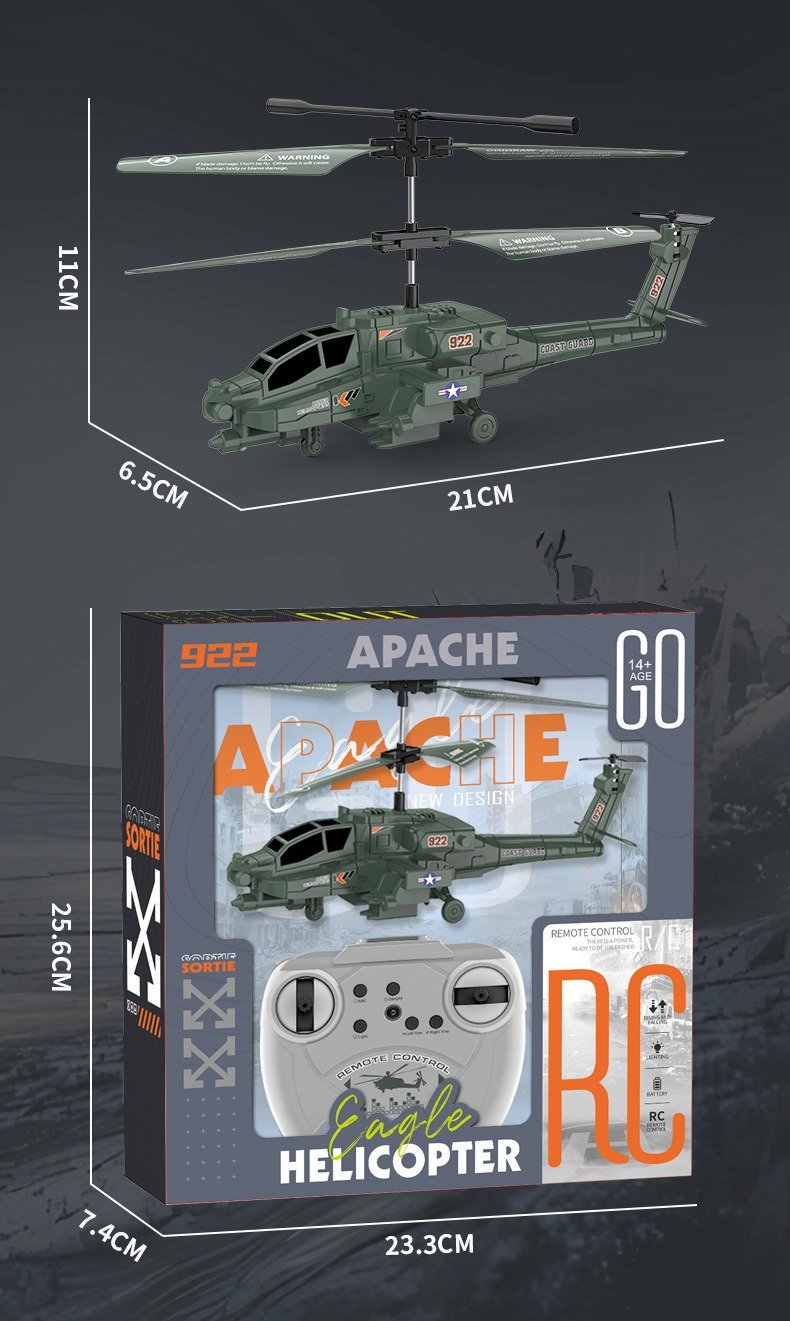 Remote Control RC Military Helicopter
