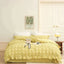[Excellent Value] Icy Seersucker Summer Cool Quilt Lace 4-piece Set