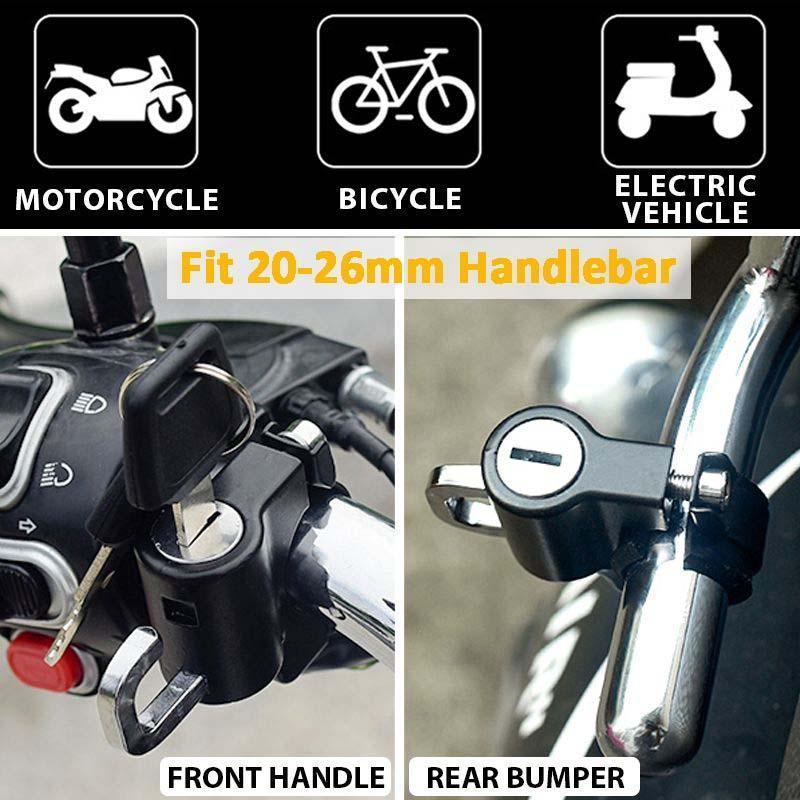 Multifunctional Motorcycle Helmet Lock