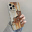 Unique 3D Pattern With Rust Spots | Realistic Dirty Hard Case For iPhone