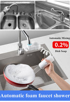Sink Hose Sprayer with Faucet Extension Tubes