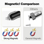 The Quantum Grip Strong Magnetic Screw Ring, 1/4 Inch/6.35mm Universal Magnetic Screw Ring Head