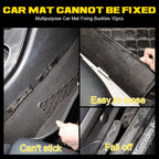 10PCS/SET Multipurpose Car Mat Fixing Buckles