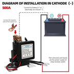 WIRELESS REMOTE CONTROL BATTERY RELAY SWITCH