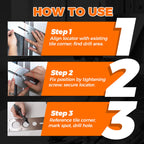 Tools Revolution Ceramic Tile Hole Locator