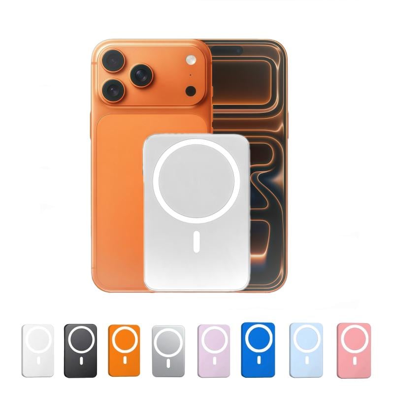 Magnetic Wireless Power Bank for iPhone – 5000mAh