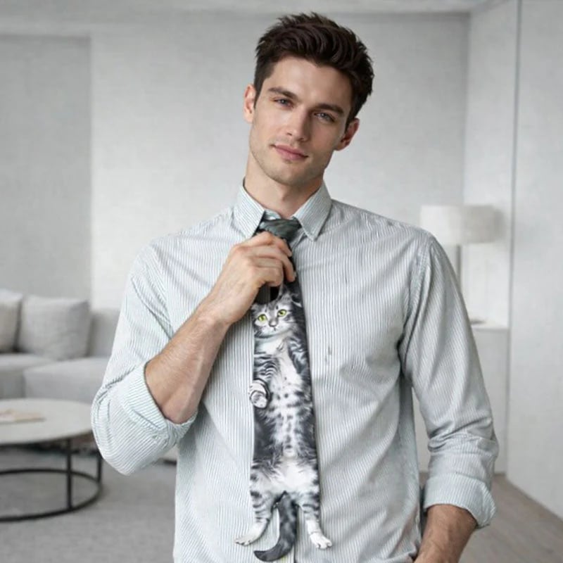 Cute Cat Tie