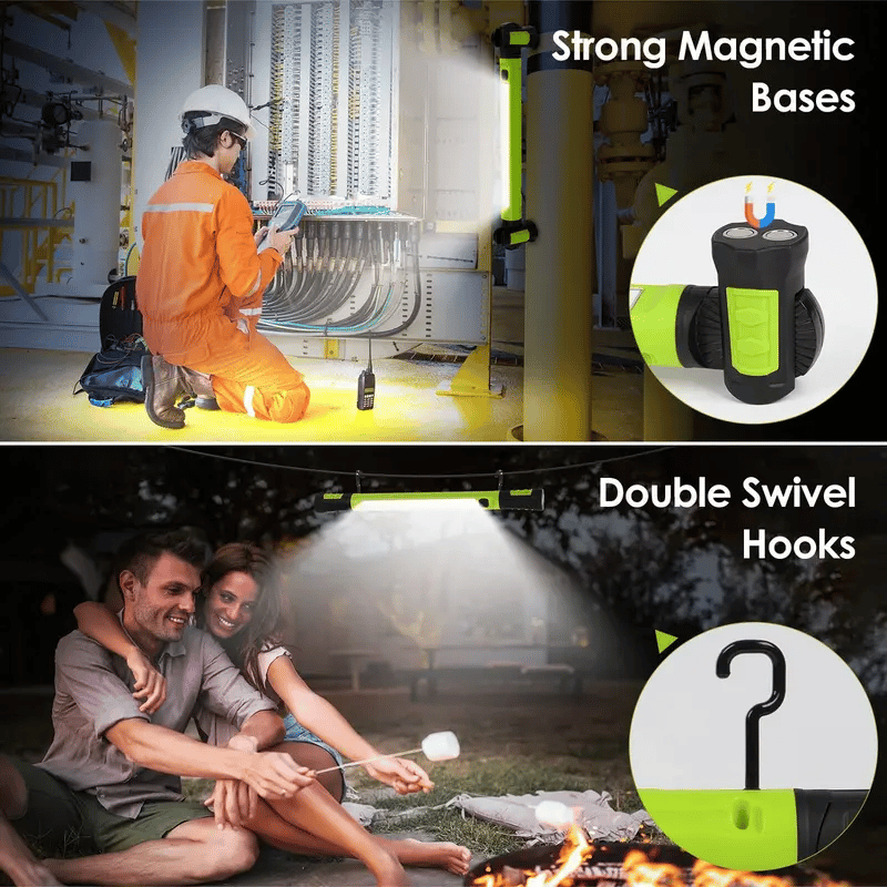 Multifunctional magnetic rechargeable work light