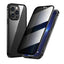 SALE Magnetic iPhone case with privacy glass and metal frame