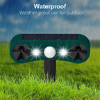 Promotion Solar Motion Sensor Outdoor Animal for Repelling