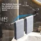 Wall-Mounted Towel Rack with Strong Suction – No Tools Needed