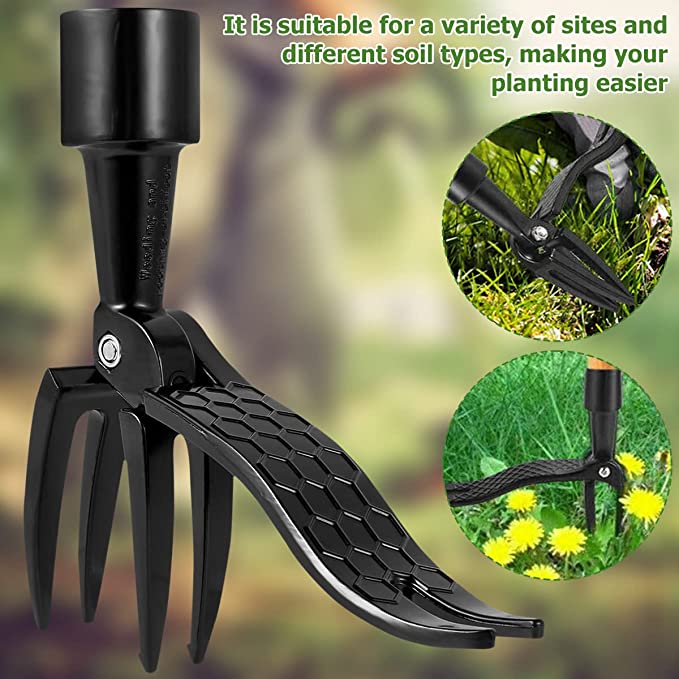 New detachable weed puller head