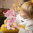 Adorable Pink Highland Cow Plush