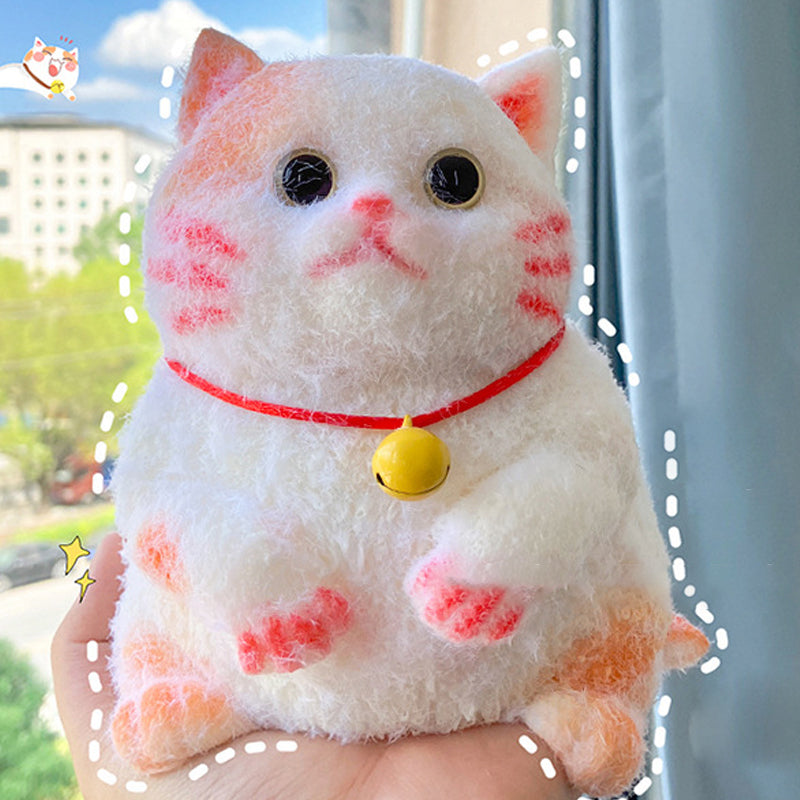 Best Gift Cute and soft cat-shaped toy