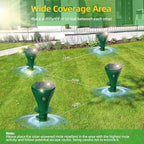 Spring Sale Solar Powered Waterproof Screw Mole Repellent