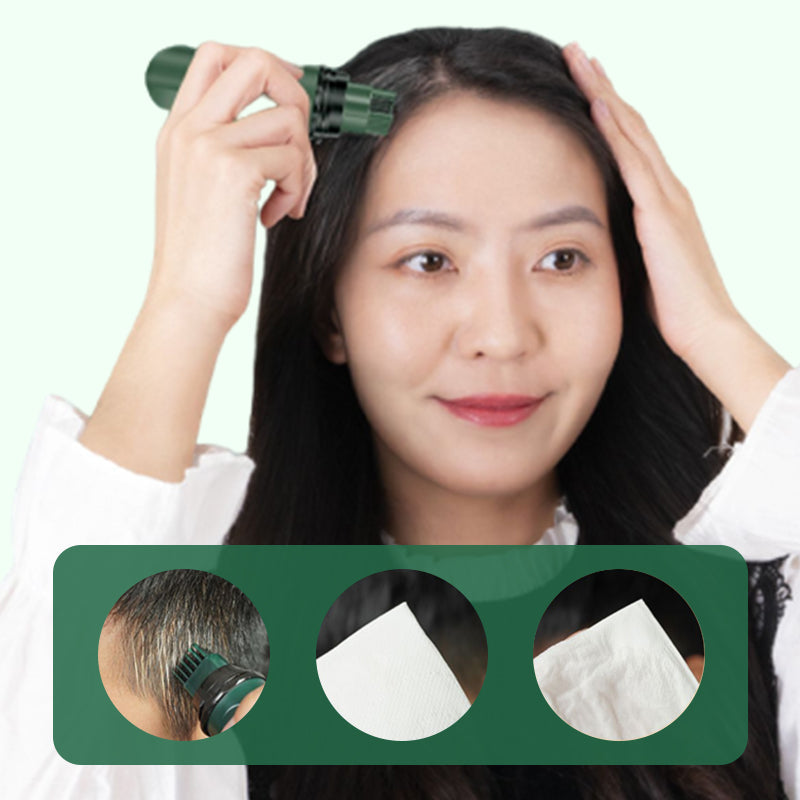 10-Second Root Rescue! Gray Coverage Hair Pen - Instant Youth in a Click