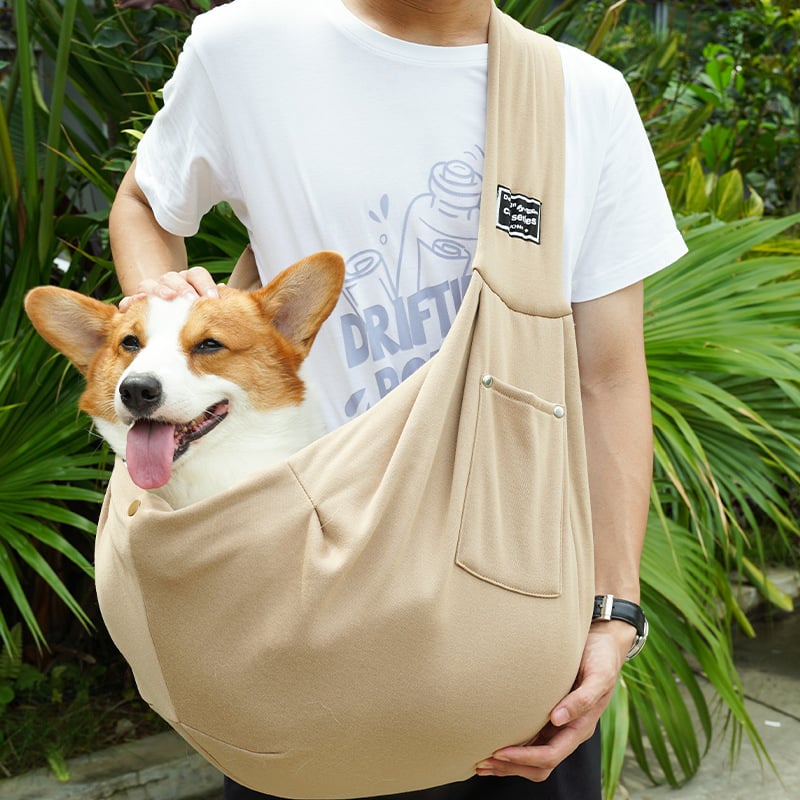 Dog & Cat Sling for Small and Medium Pets Up to 15lbs