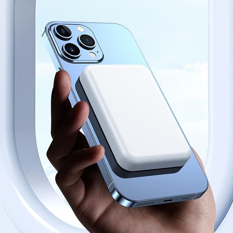 Magnetic Wireless Power Bank for iPhone – 5000mAh
