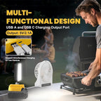 3000LM Cordless LED Work Light with charging Ports
