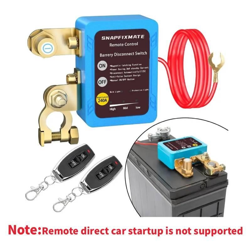 Remote control of car devices for anti-theft safety