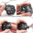 Leather key rings to remember your pet - Always keep the memory close to yourself