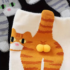 Funny 3D Kitty Butt Socks for Women – Adorable Design for Daily Fun