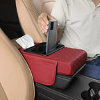 Final 3 Hours: Only ＄33.99 Multifunctional PU Leather Car Armrest Box Mat