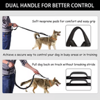 Summer - Hands Free Dog Leash with Zipper Pouch