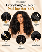 Maison Lamisse Nuvé™  —  100% Human Hairs Half Wig