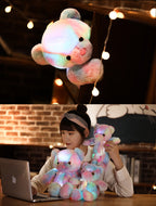 New Year's Special Offer: Teddy bear, colourful LED light, soft toys