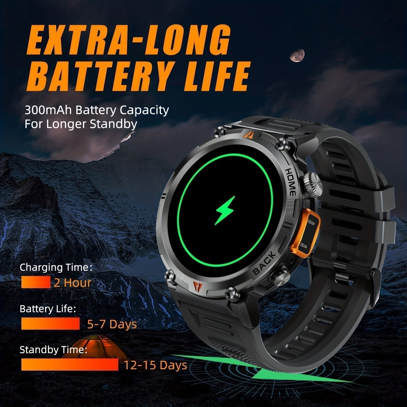 【 Today's lowest price】 new smartwatch with flashlight